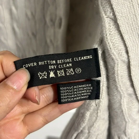 Ralph Lauren cashmere knit cardigan, size L